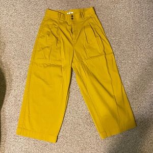 Madewell Pleated Wide Leg Pants